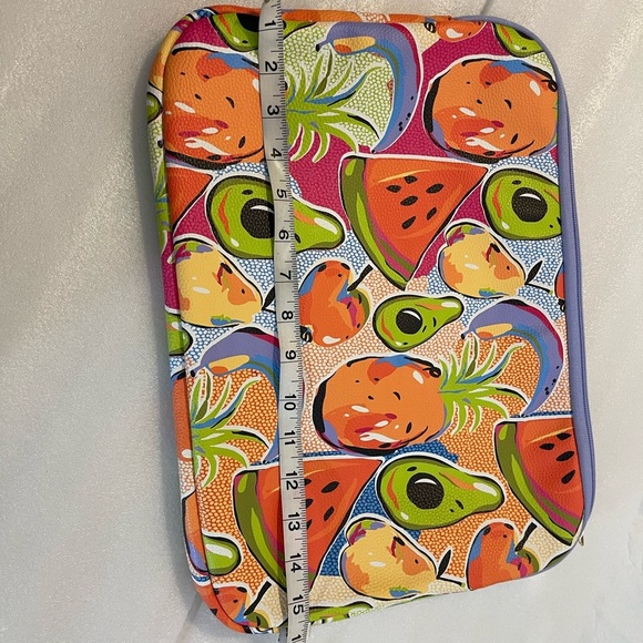 Colorful Tablet or Laptop Sleeve with Fruit Design - Picture 5 of 5